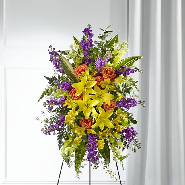 Thoughtful Prayers Standing Spray