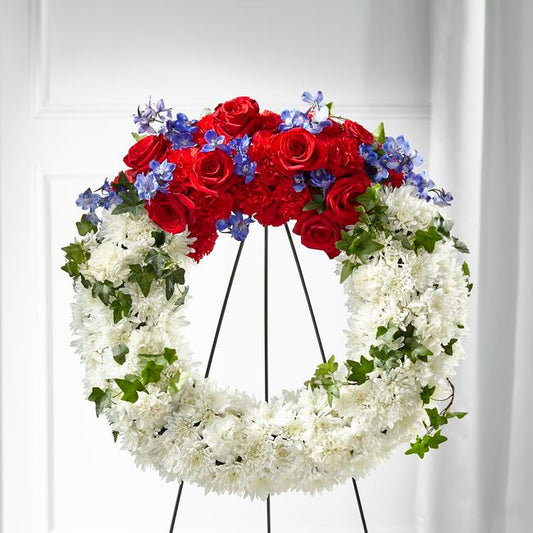 Star Spangled Wreath