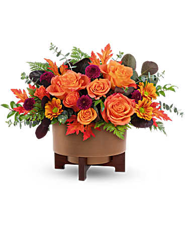 Fall For Copper Centerpiece