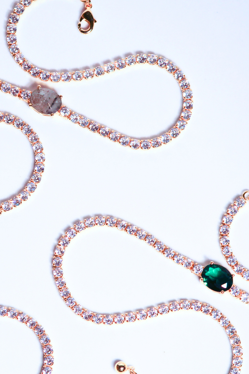 PRINCESS NECKLACE- EMERALD