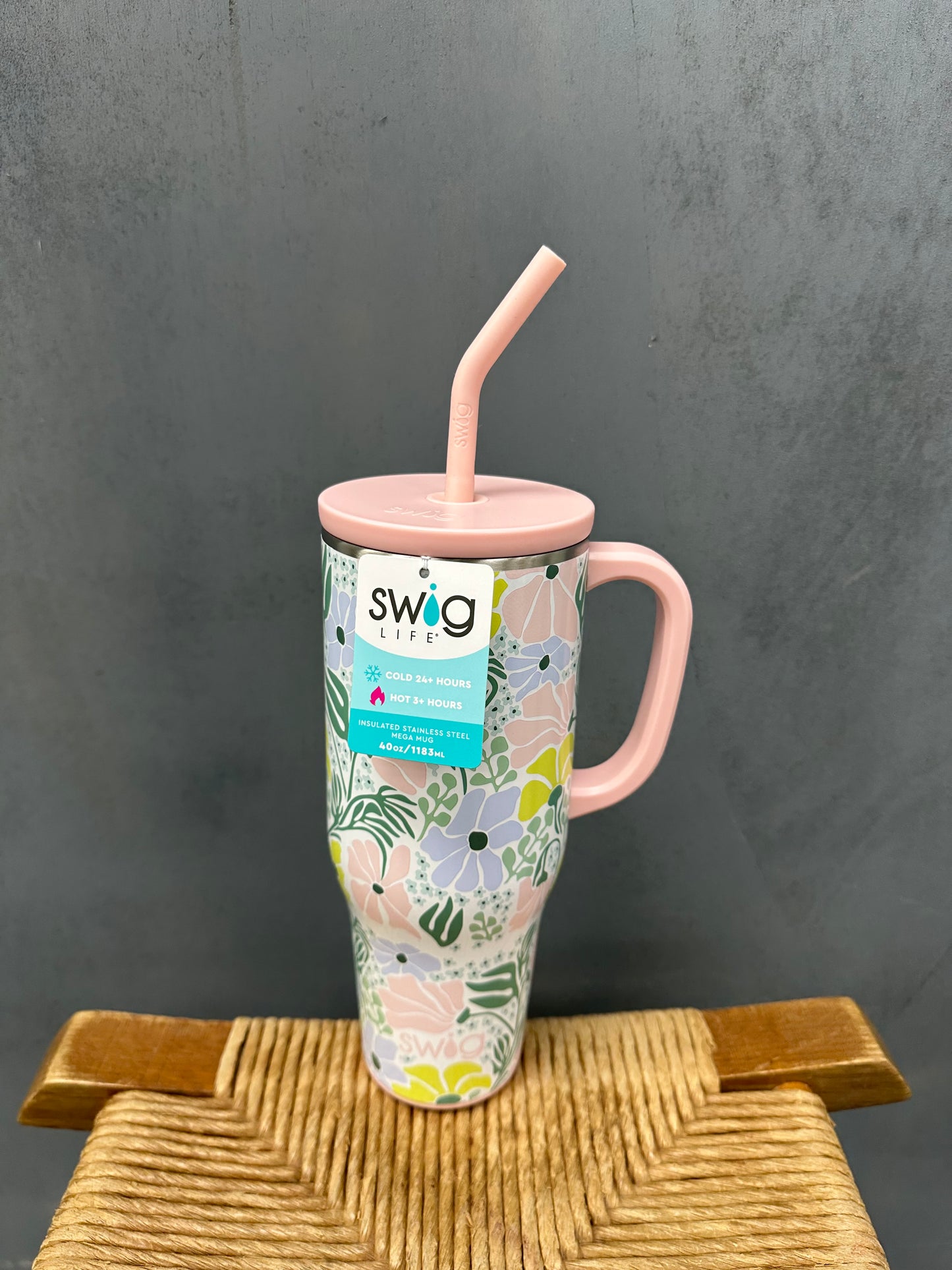 Swig Insulated Stainless Steel Mega Mug 40 Oz