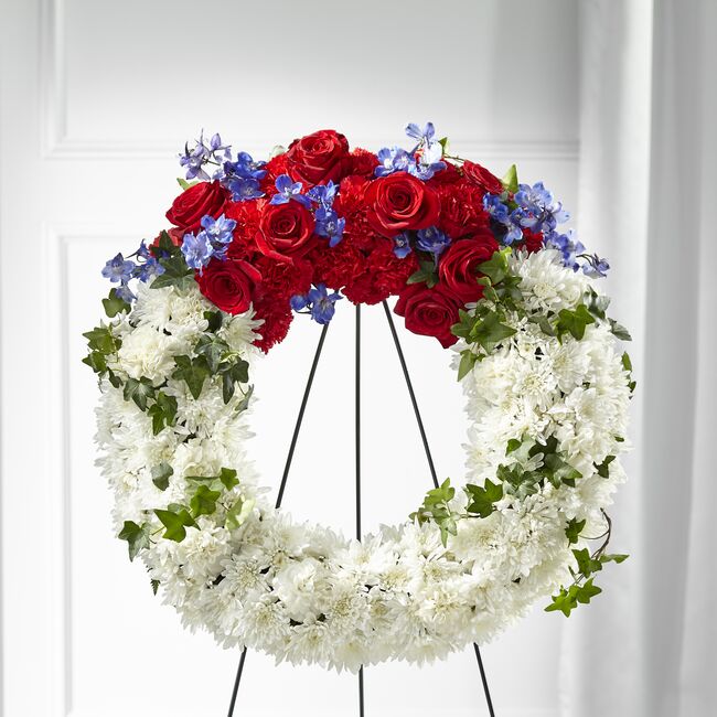 Star Spangled Wreath