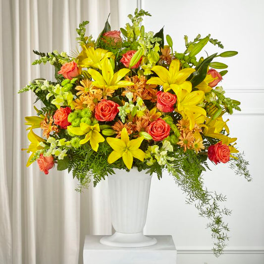 Fall Sentiments Standing Arrangement