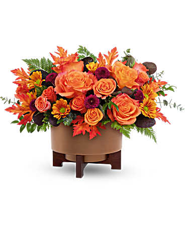 Fall For Copper Centerpiece