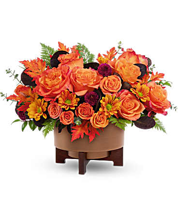 Fall For Copper Centerpiece