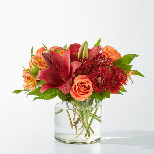 Crimson Leaves Bouquet