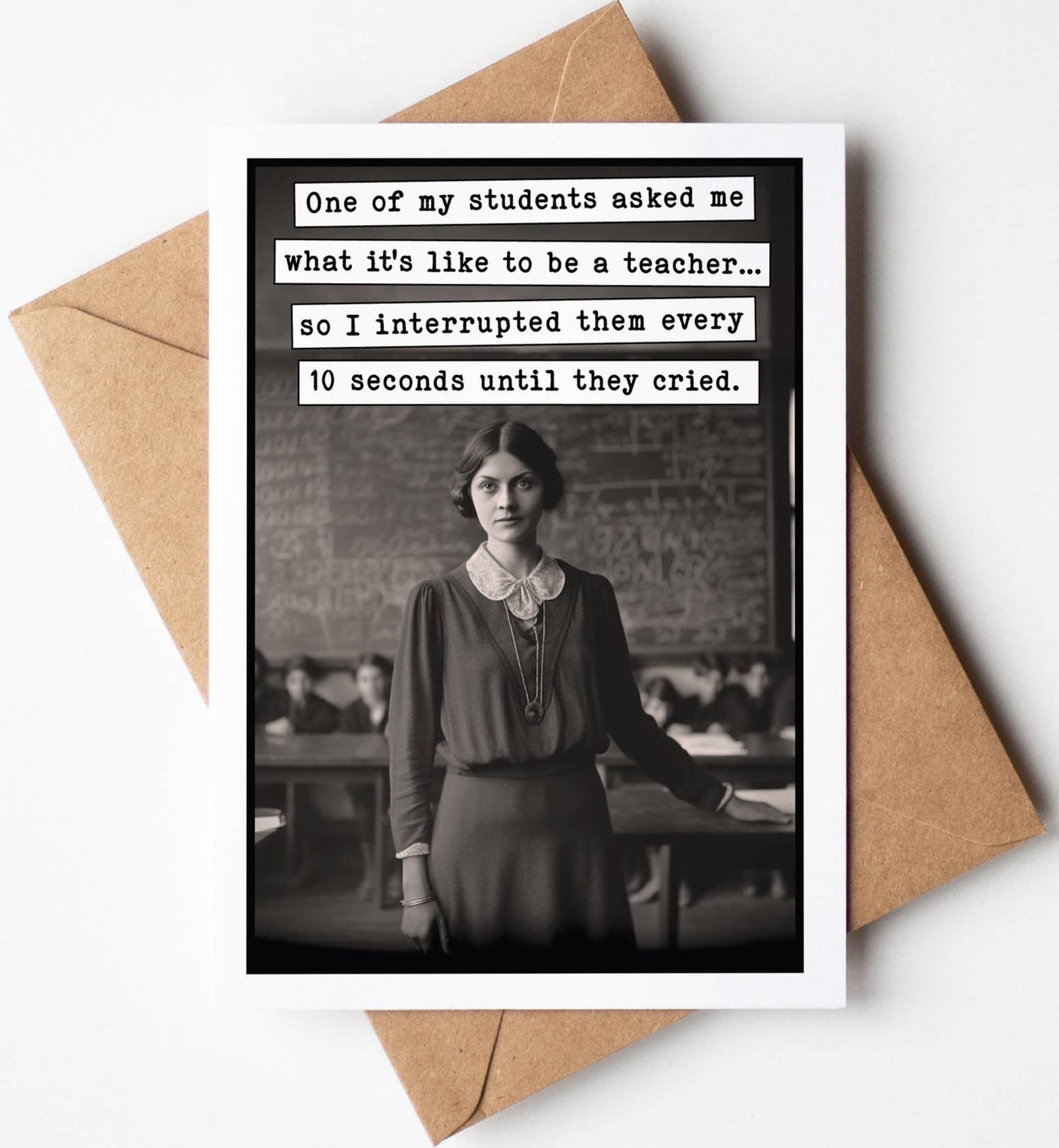 Teacher Appreciation Gifts Greeting Cards Funny, Bulk